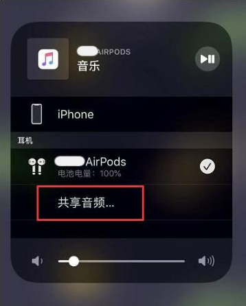 安乡苹果14音频维修点分享iPhone14音频共享设置方法 