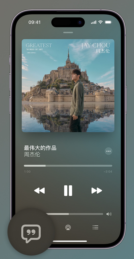 安乡iphone维修分享如何在iPhone上使用Apple Music全新唱歌功能 