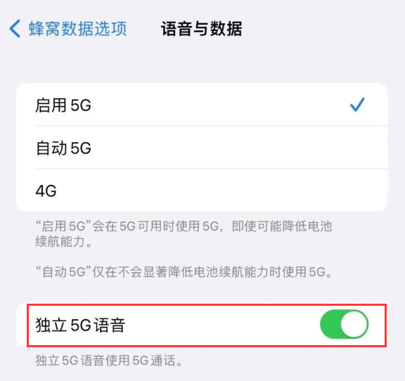 安乡苹果14维修分享iPhone 14 Pro如何开启VoNR 