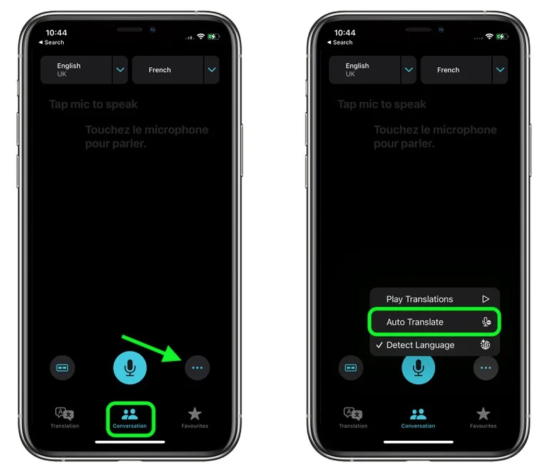 安乡苹果手机维修分享iOS 15 “翻译” App 新改进 